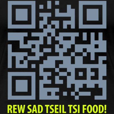 Wer das liest ist doof QR-Code