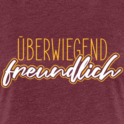 überwiegend freundlich